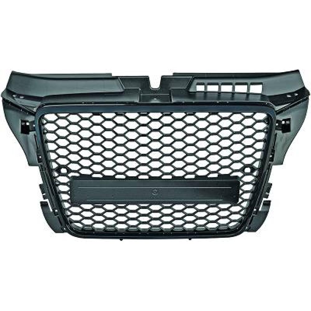 Elément insertable, grille de radiateur Audi A3 Lim./Sportb./Cabrio 08-12