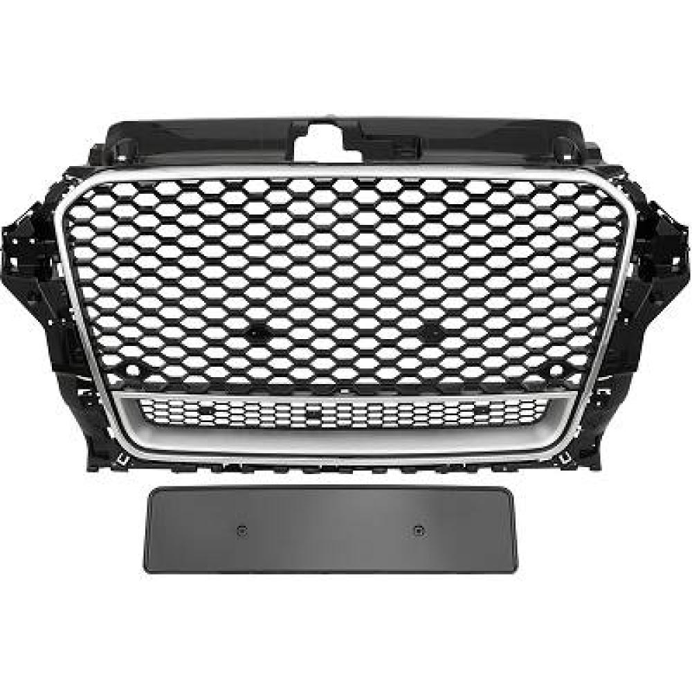Grille de radiateur Audi A3 Lim./Sportb./Cabrio 12-16