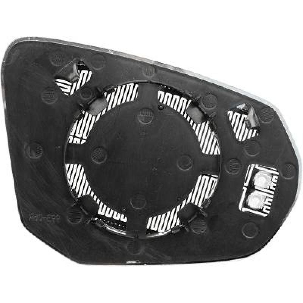 Verre de rétroviseur, rétroviseur extérieur gauche Audi Q2 16->>