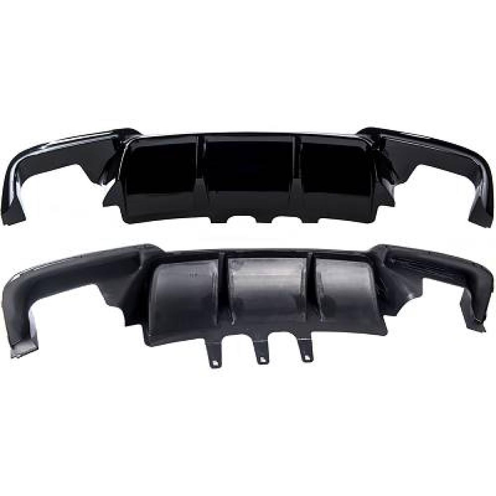 Enjoliveur, pare-chocs arrière BMW 5-Reihe (F10/11 LCI) 13-17