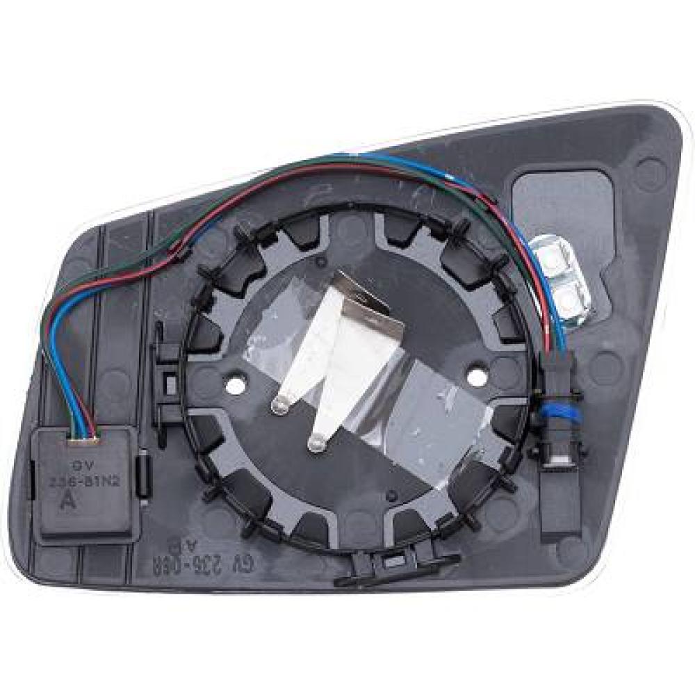 Verre de rétroviseur, rétroviseur extérieur gauche Mercedes E-Kl.E220-500 W212 09-13