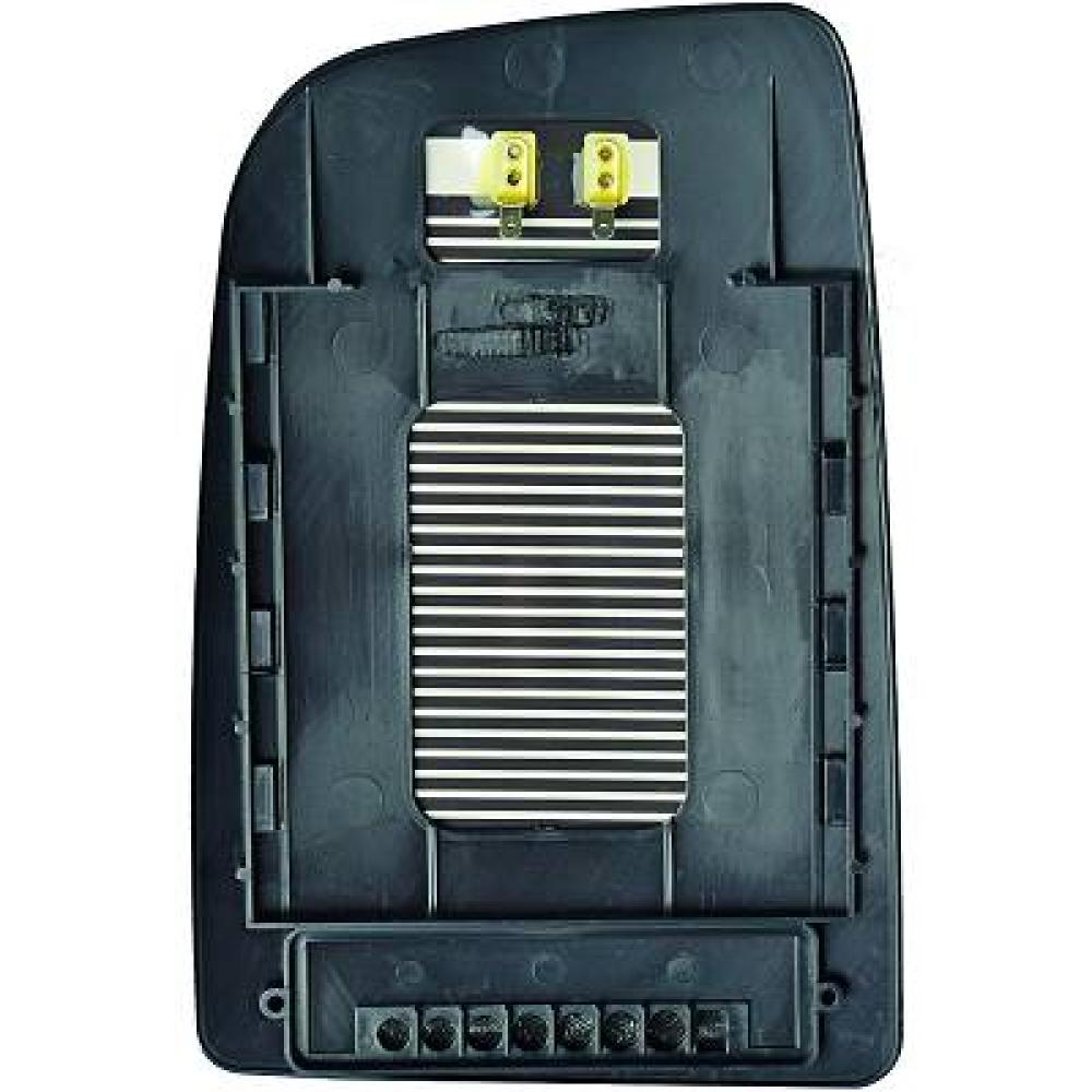 Verre de rétroviseur, rétroviseur extérieur gauche Volkswagen Crafter 06-16