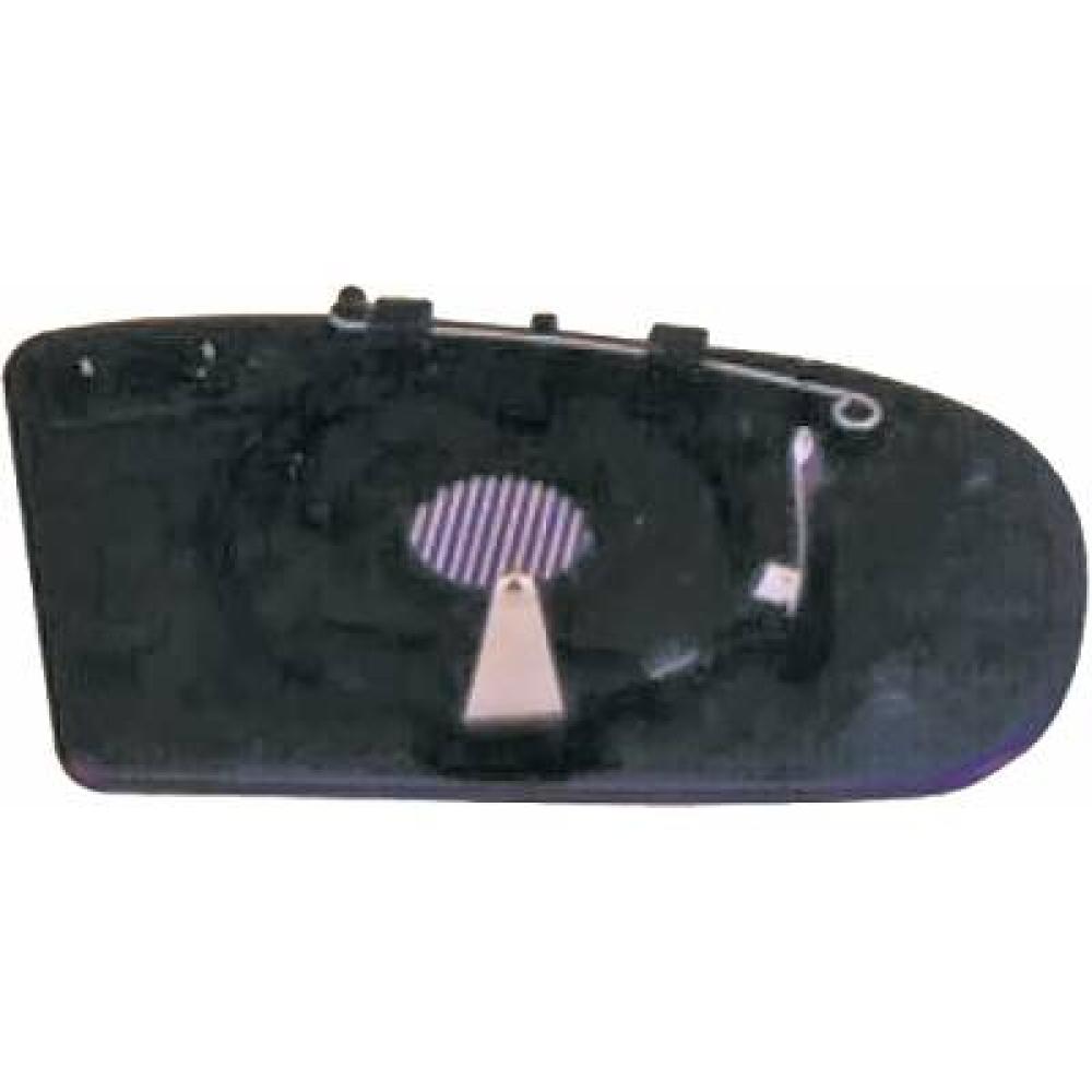 Verre de rétroviseur, rétroviseur extérieur gauche Mercedes C-Kl. (C180-320)W203 00-04