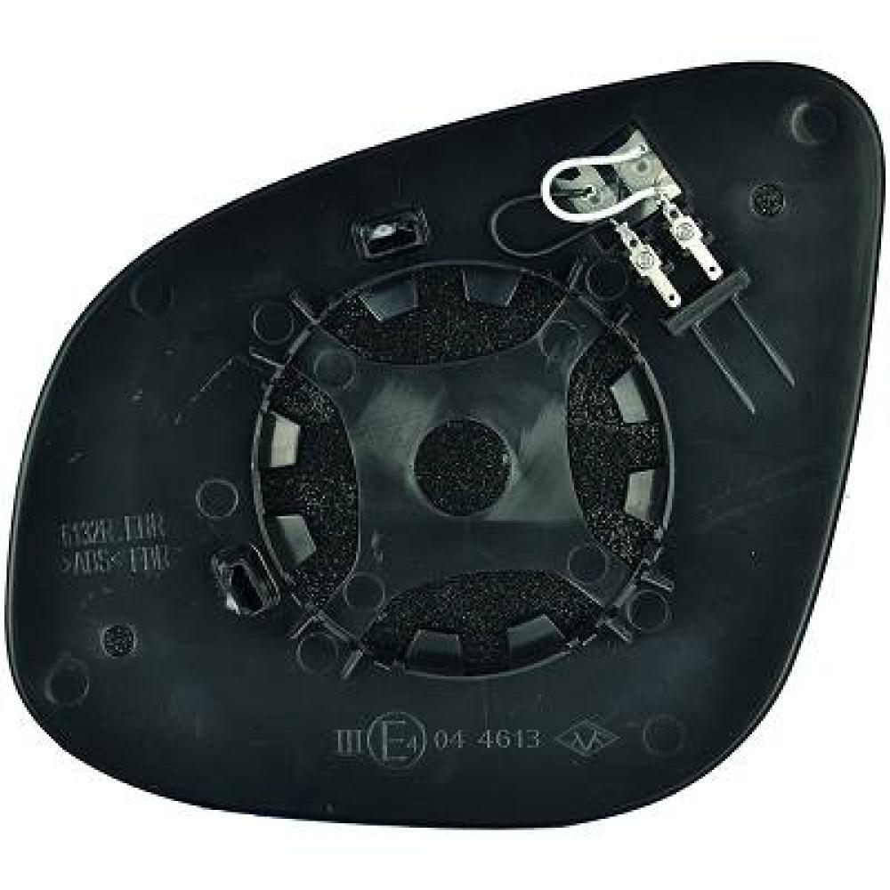 Verre de rétroviseur, rétroviseur extérieur droite Renault Kangoo + Rapid 13->>