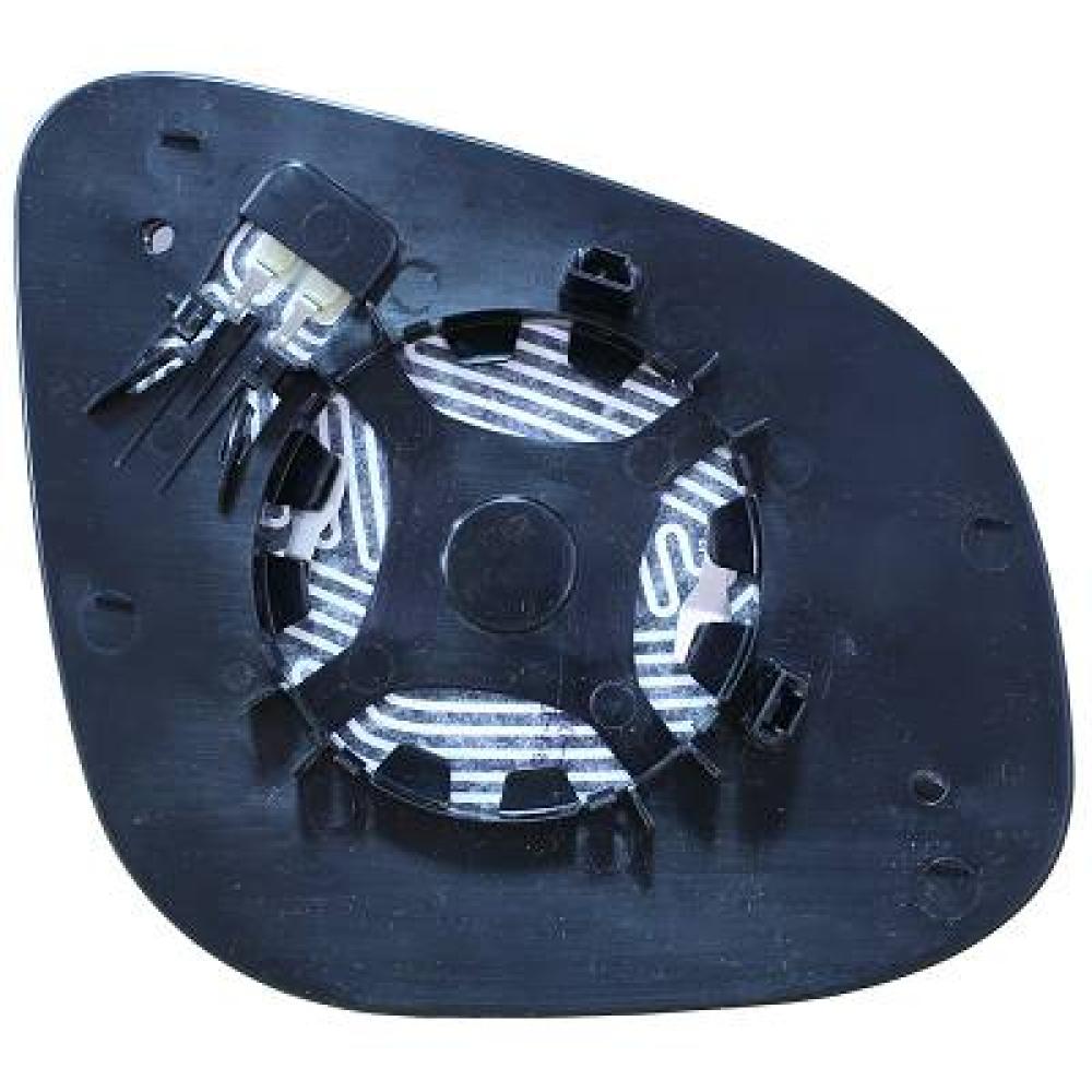 Verre de rétroviseur, rétroviseur extérieur gauche Renault Kangoo + Rapid 13->>