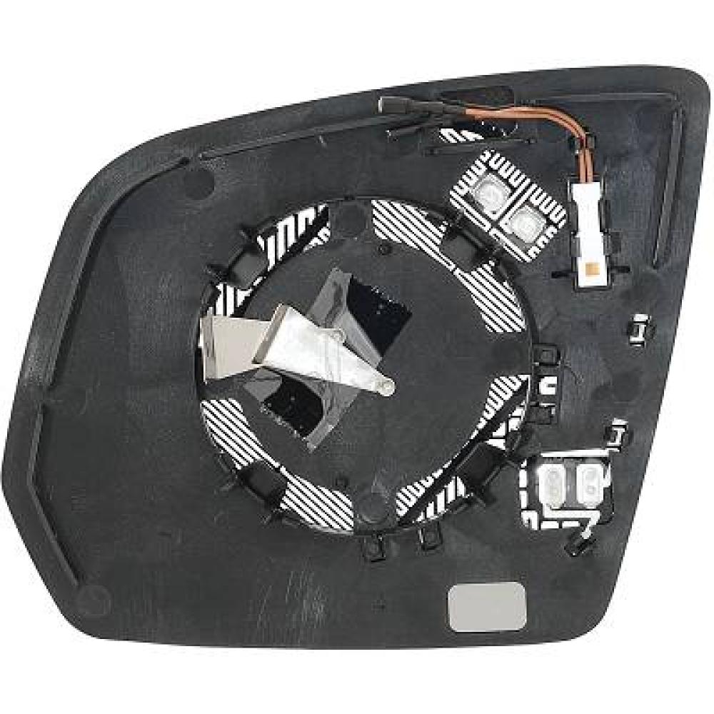 Verre de rétroviseur, rétroviseur extérieur droite Mercedes G-Kl. W463 89-18