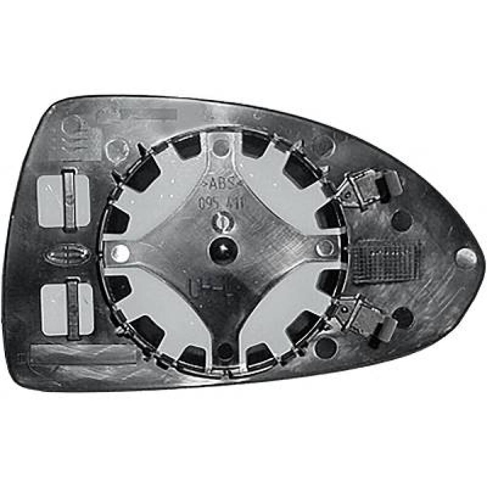 Verre de rétroviseur, rétroviseur extérieur gauche Opel Corsa D 3/5 trg. 06-11