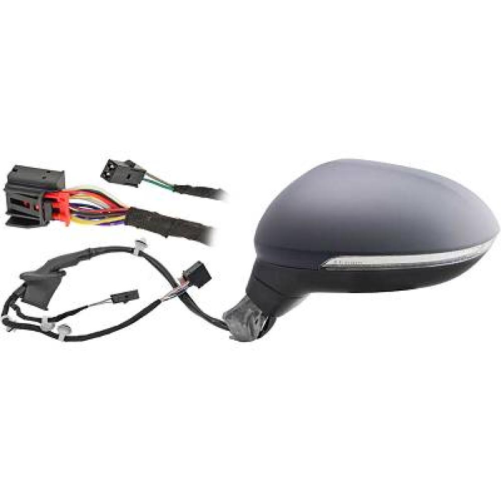 Rétroviseur extérieur gauche Volkswagen Passat Lim./Kombi 15-19