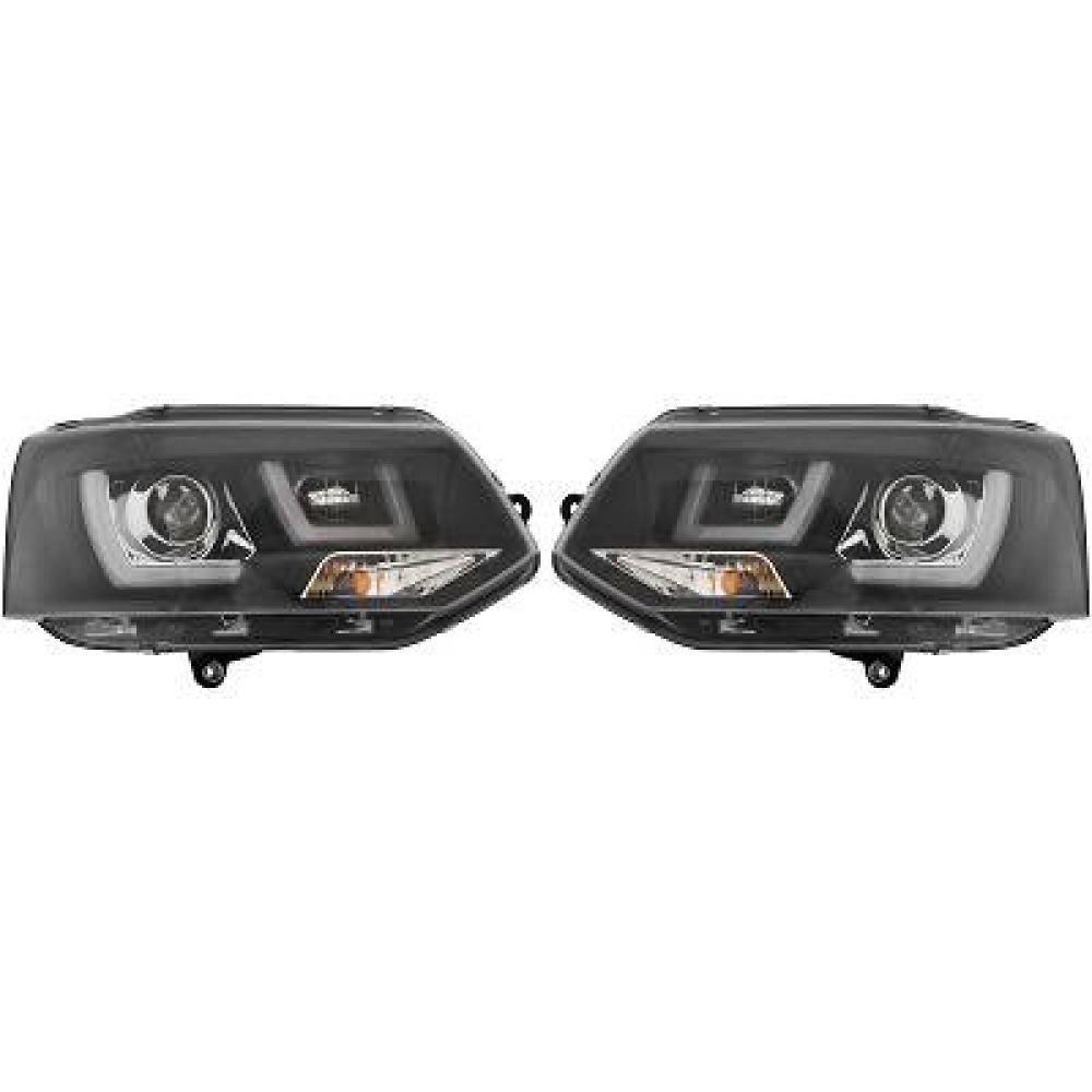 Kit de projecteurs principaux Volkswagen T5 Multivan/Caravelle 09-15
