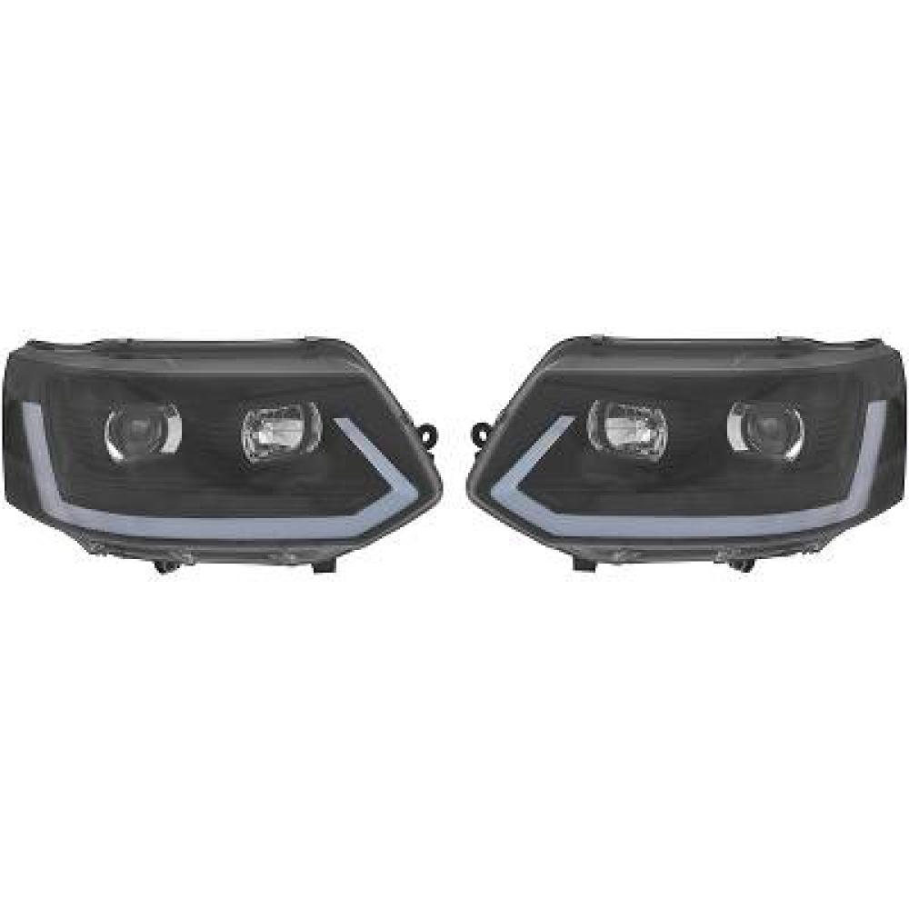 Kit de projecteurs principaux Volkswagen T5 Multivan/Caravelle 09-15