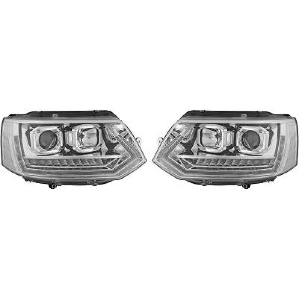 Kit de projecteurs principaux Volkswagen T5 Multivan/Caravelle 09-15