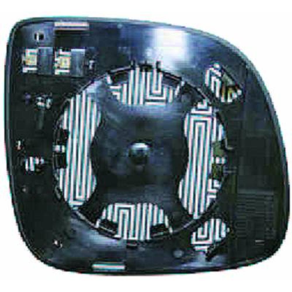 Verre de rétroviseur, rétroviseur extérieur gauche Volkswagen Touareg 06-09