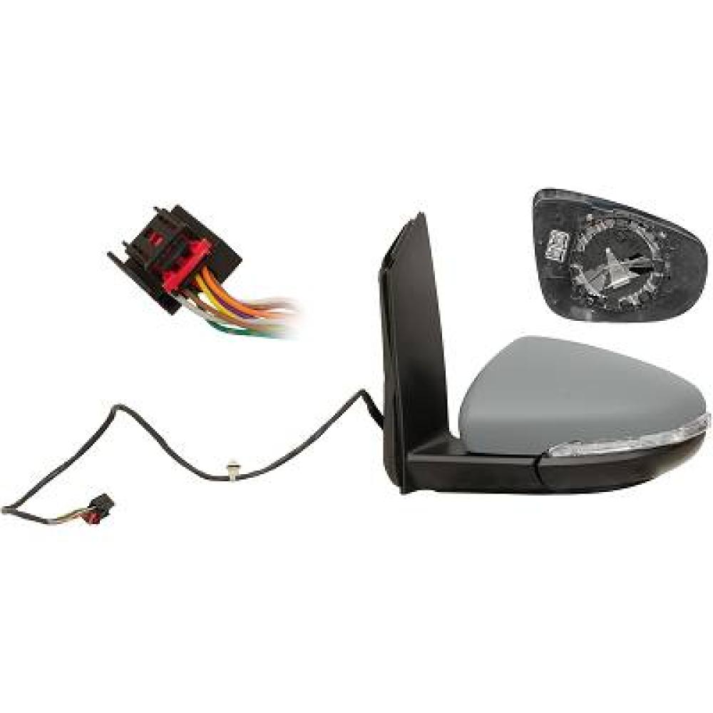 Rétroviseur extérieur gauche Volkswagen Touran 10->>