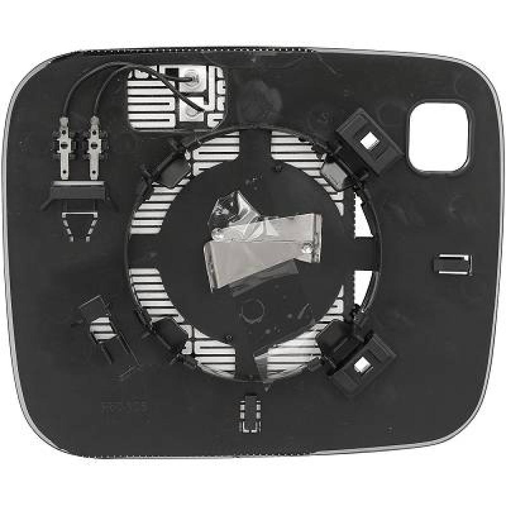 Verre de rétroviseur, rétroviseur extérieur gauche Jeep Renegade 15->>