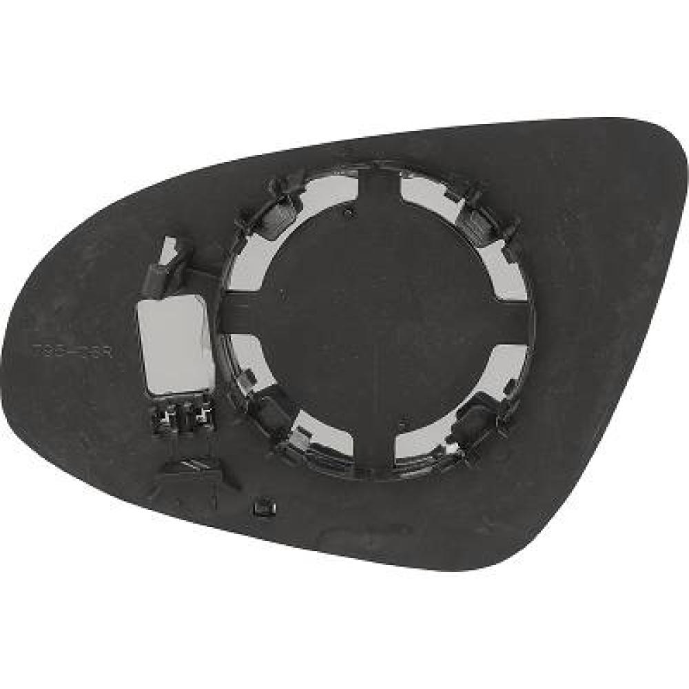 Verre de rétroviseur, rétroviseur extérieur droite Citroen C1 14->>