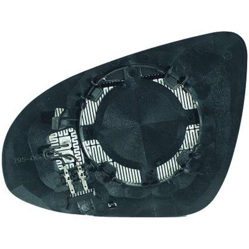 Verre de rétroviseur, rétroviseur extérieur droite Citroen C1 14->>