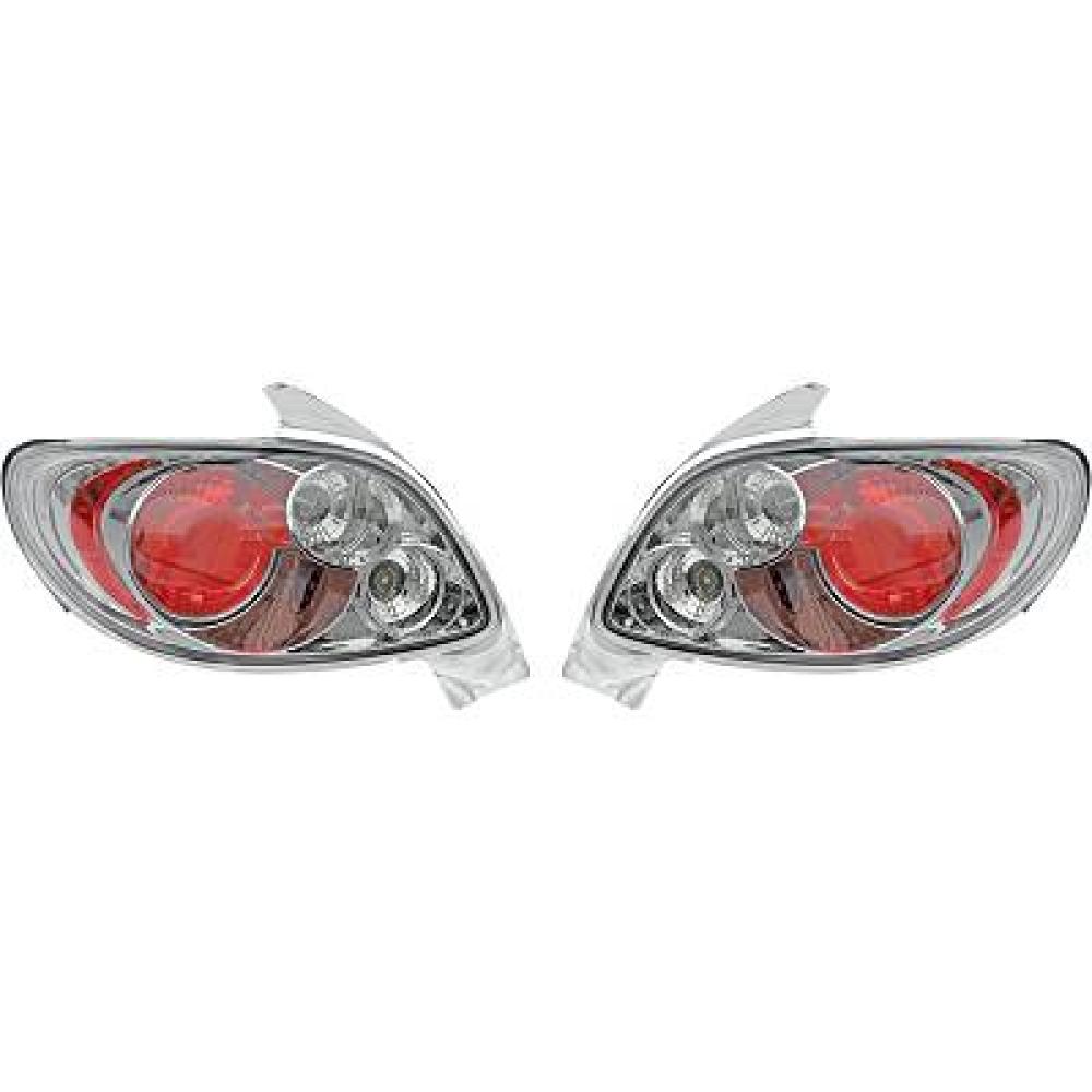Kit de feux arrières Peugeot 206/206CC 98-08