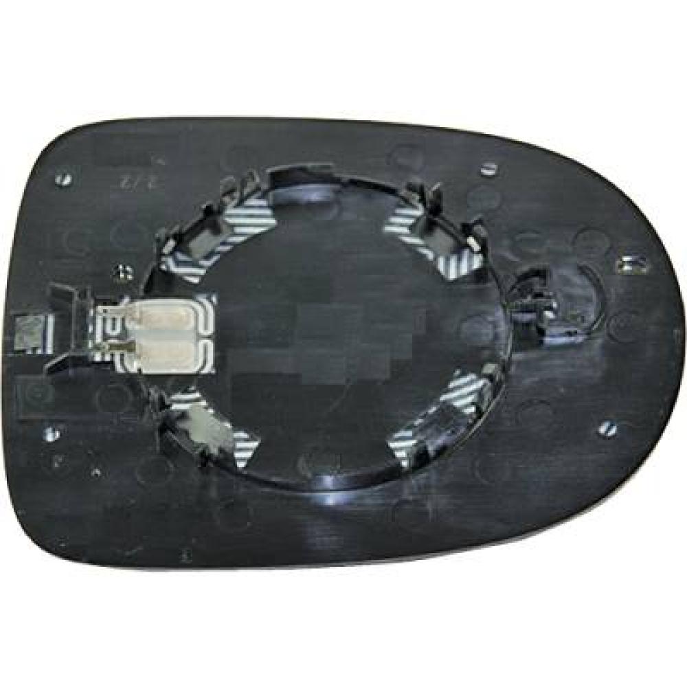 Verre de rétroviseur, rétroviseur extérieur droite Renault Twingo 07-11