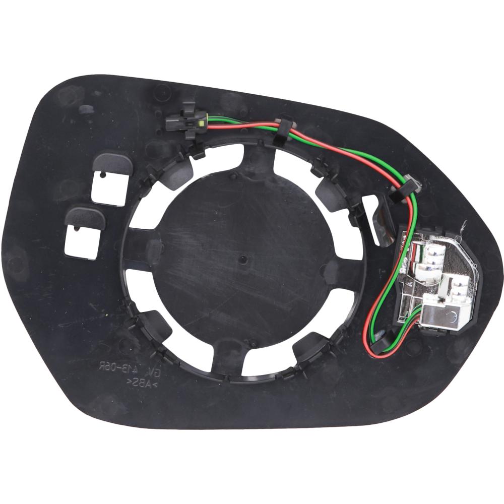 Verre de rétroviseur, rétroviseur extérieur gauche Mazda 2 22->>